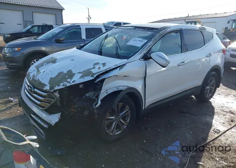 2013 Hyundai Santa Fe Sport from USA, damaged, VIN 5XYZUDLB8DG084133